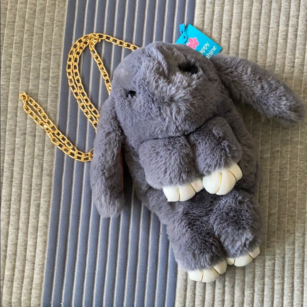 Gray Bunny Bag